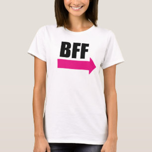 Camiseta Melhores amigos adequados que combinam (BFF) para