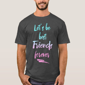 Camiseta melhores amigos estrelas amigos