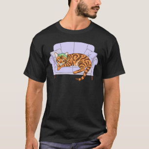 Camiseta Melhores Amigos Gato e Gecko