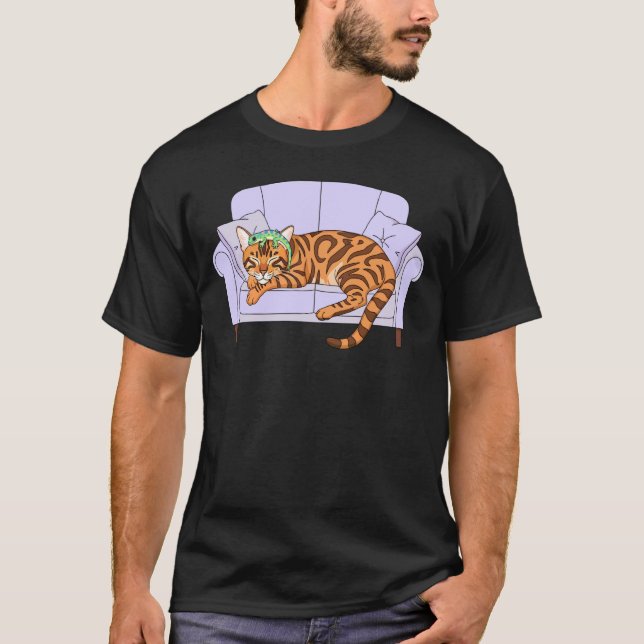 Camiseta Melhores Amigos Gato e Gecko (Frente)