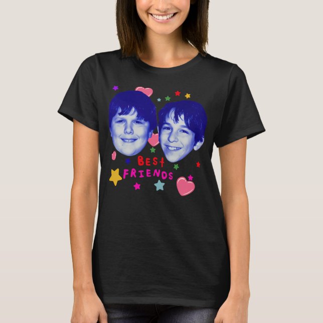 Camiseta Melhores Amigos Greg e Rowley Wimpy Kid  (Frente)