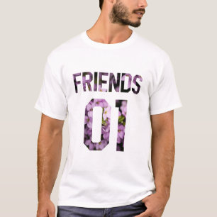 Camiseta Melhores amigos para 3 - amigos