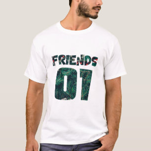 Camiseta Melhores Amigos para 3 - amigos
