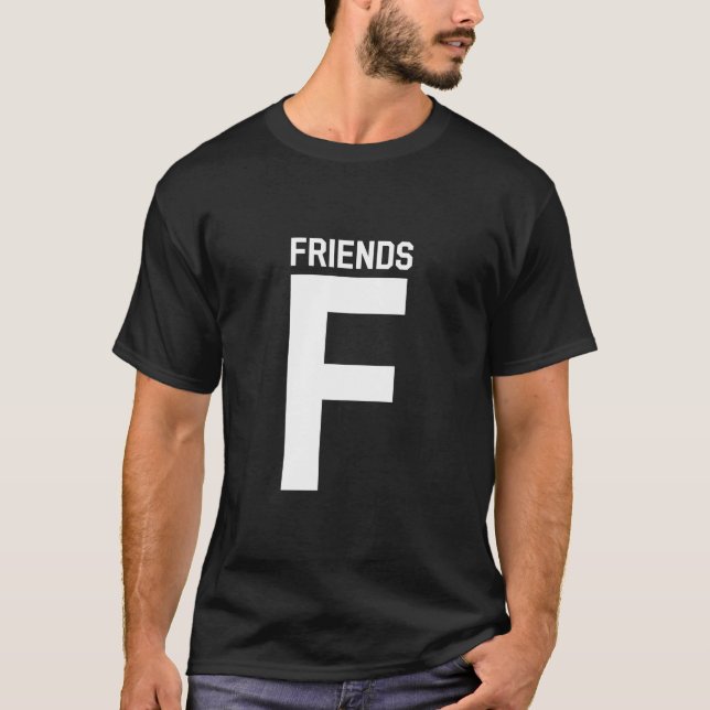 Camiseta Melhores Amigos para 3 - Amigos (Frente)