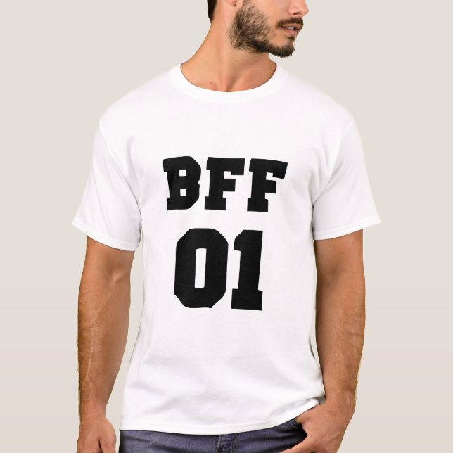 Camiseta Melhores amigos para 3 - BFF 01 (Frente)