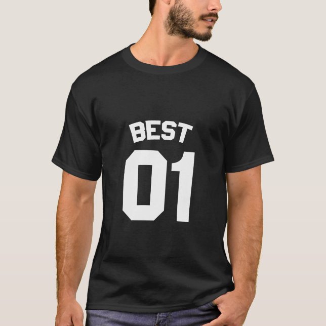 Camiseta Melhores Amigos Para 3 - Melhor 01 (Frente)