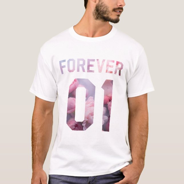 Camiseta Melhores Amigos para 3 - Para sempre (Frente)