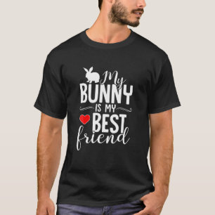 Camiseta Melhores Amigos Para A Vida - Coelhinha Bonita Com