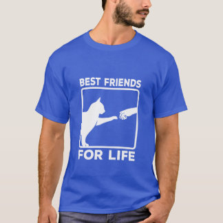 Camiseta Melhores Amigos para os Amigos do Gato da Vida Gat
