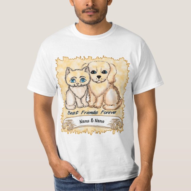 Camiseta Melhores Amigos para Sempre (Frente)