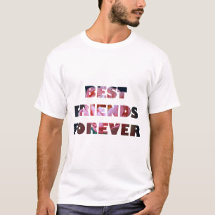 Camiseta Melhores Amigos Para Sempre