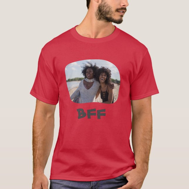 Camiseta Melhores Amigos para sempre carregam nossa pic hor (Frente)