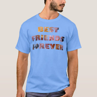 Camiseta MELHORES AMIGOS PARA SEMPRE engraçado