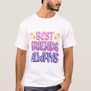Camiseta Melhores Amigos Sempre