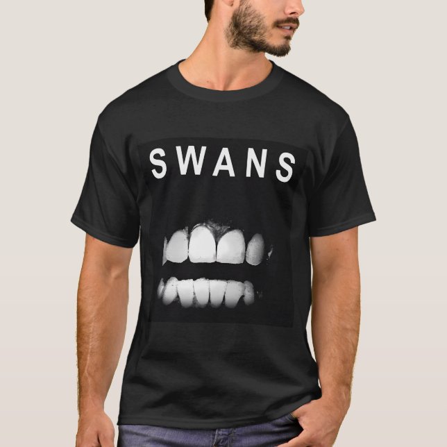 Camiseta Melhores cisnes arte -logo (Frente)