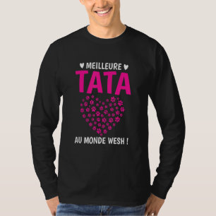 Camiseta Melhores Corações de Gatos e Cachorros Tata do Mun