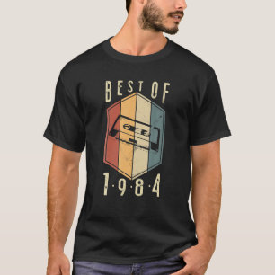 Camiseta Melhores De 1984 Presentes Para 40 Anos Fita Casse