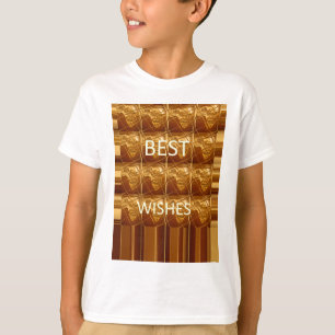 Camiseta Melhores Desejos da Adorável Arte da Cultura Afric