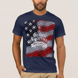 Camiseta Melhores Desejos Feliz Natal Estados Unidos Arte d
