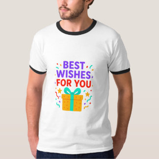 Camiseta Melhores Desejos para Vocês Crianças Caixa de Pres