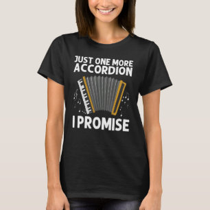 Camiseta Melhores Designs De Acordeão Para Homens Instrumen