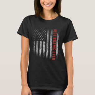 Camiseta Melhores Gramas Patriotas Nunca Com Bandeira Ameri