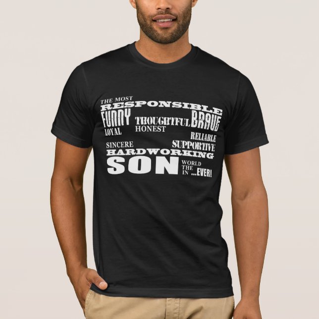 Camiseta Melhores & grandes qualidades à moda modernas dos (Frente)