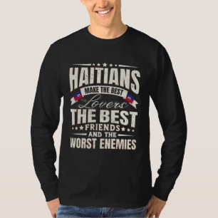 Camiseta Melhores Haitianos Homens & Mulheres do Haiti