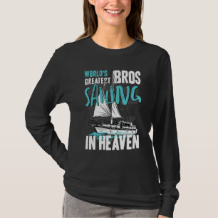 Camiseta Melhores Irmãos do Mundo Navegando no Céu Primo Fa