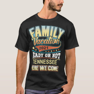 Camiseta Melhores Memórias das Férias da Família Tennessee