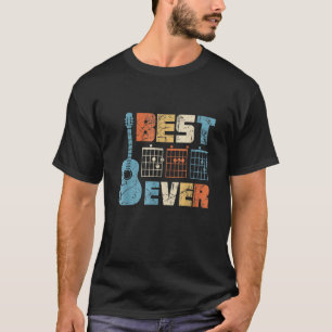Camiseta Melhores Notas Musicais de Guitarra Acordes Música