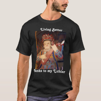 Camiseta Melhores obrigados vivos Luthier
