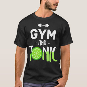 Camiseta Melhores ofertas de bem-estar físico Gym Tonic Men