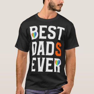 Camiseta Melhores Pais de Pais Gay do Arco-Íris Pais Pais D