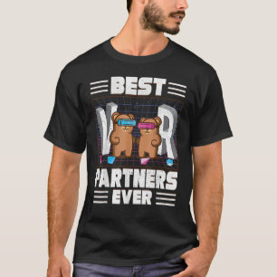 Camiseta Melhores Parceiros de VR Bear Cou de Realidade Vir