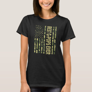 Camiseta Melhores Pop do G Nos Eua Bandeira Americana Avô F