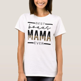 Camiseta Melhores presentes da mamãe para Stepman