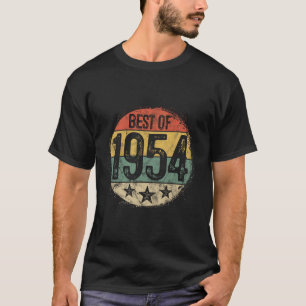 Camiseta Melhores Presentes de Aniversário de 71 anos para