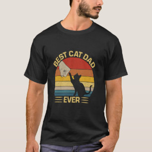 Camiseta Melhores Presentes do Dia dos Pais Gato Pai Eterno
