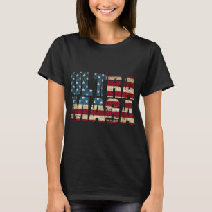 Camiseta Melhores presentes na bandeira americana Anti Joe