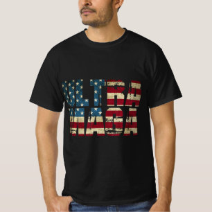 Camiseta Melhores presentes na bandeira americana Anti Joe 
