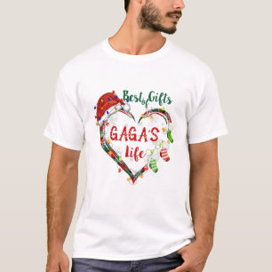Camiseta Melhores Presentes Na Luz De Natal Do Coração Da