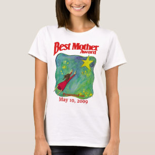 Camiseta Melhores presentes no Prêmio da Mãe