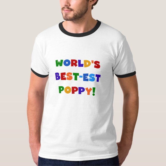 Camiseta Melhores presentes populares do mundo (Frente)