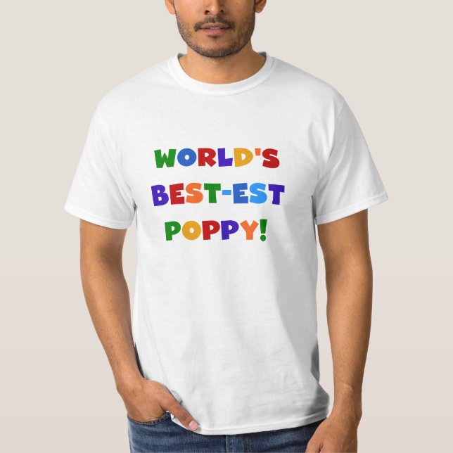 Camiseta Melhores presentes populares do mundo (Frente)