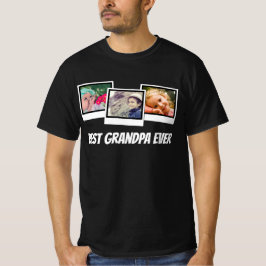 Camiseta Melhores Quadros de Instantâneos de Montagem de 3