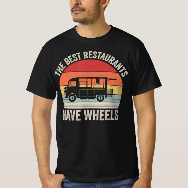 Camiseta Melhores Restaurantes Têm Chef de Caminhão de Comi (Frente)