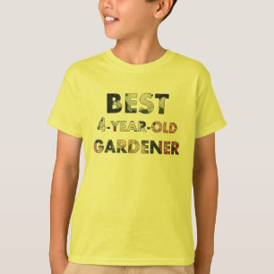 Camiseta Melhores Rosas De Jardineiro De 4 Anos ( © Mira)