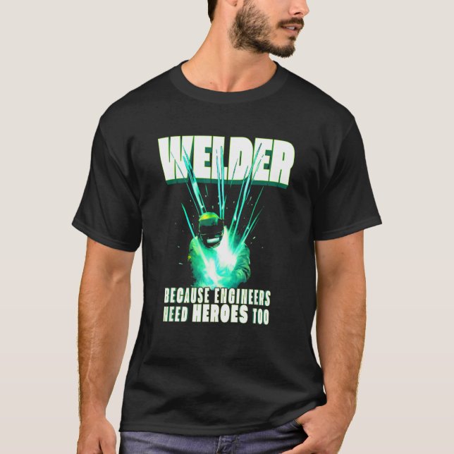 Camiseta Melhores soldaduras de Pais de MIGTIG Solder Metal (Frente)