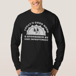 Camiseta Melhorias ou Renovações de Casa Vintage Retro Fofo